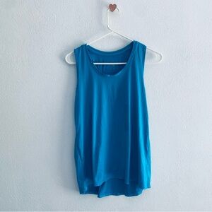 Champion Athletic blue racerback tank top